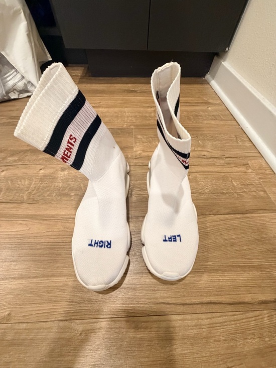 Vetements Shoes - Vetements x Reebok Sock Pump High-Top Sneakers